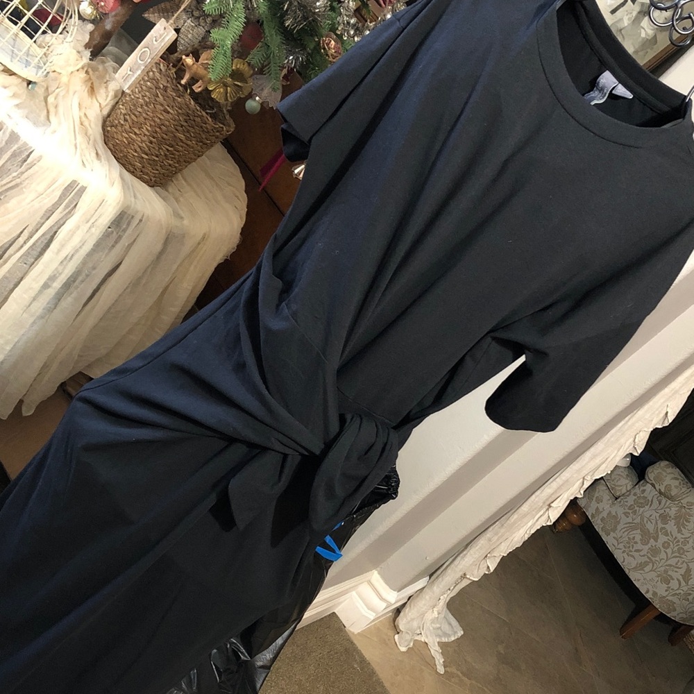 Sweaty Betty little black dress